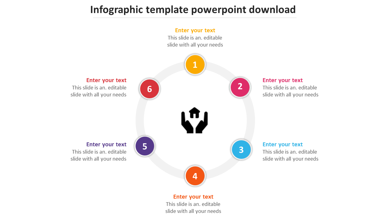  Infographic Template PowerPoint Download Circular Model